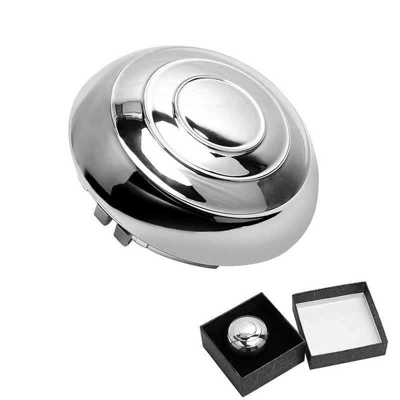 BASIKER Fit for Shifter Knob Chrome Cap with Stronger Clips Ford F-150 2004-2005 OEM 4L3Z-7213-BA Triple Chrome Plated Install in Seconds - Image 1